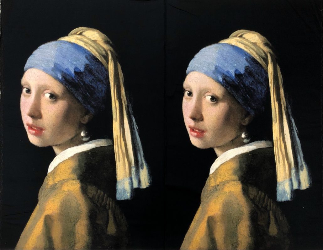 Panel: Johannes Vermeer - Het Meisje met de Parel - Samitex