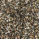 Viscose Tricot panterprint met bruin