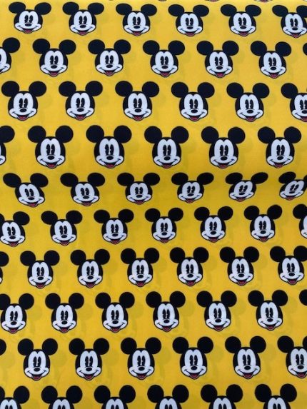Fris gekleurde zwembroekenstof, Mickey Mouse