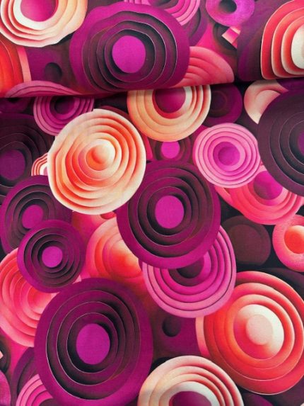 Tricot/Jersey, rood-roze tinten
