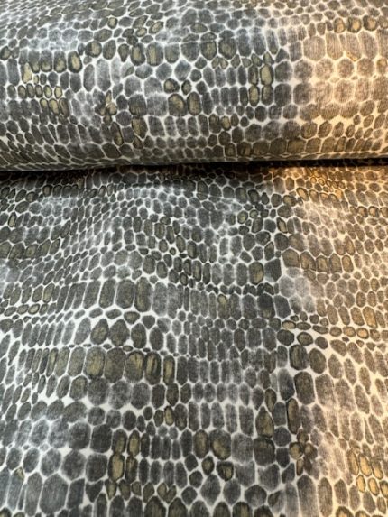 Tricot/Jersey, beige-groen tinten