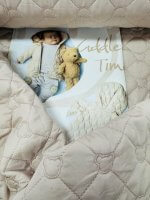 Stepstof, (gewatteerd, quilt), zandkleurig - Afbeelding 2