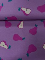 French Terry, 2/20105, lila/paars-cyclaam-beige-groen, Pears