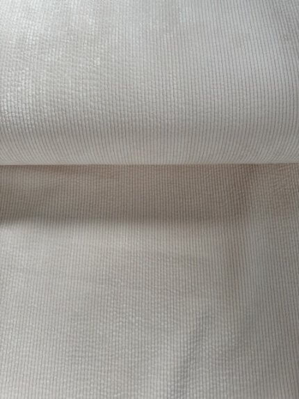 Corduroy, stretch, gewassen, 2/Q22306 écru
