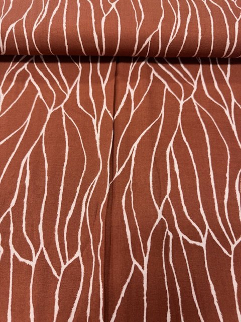 IMG_0624 Viscose Twill, brick-kleur (My Image, Nr. 31) - Afbeelding 1