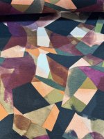 Heavy tricot/jersey, stevige kwaliteit, donkerrood, donkergroen, donkerbruin, etc. etc.